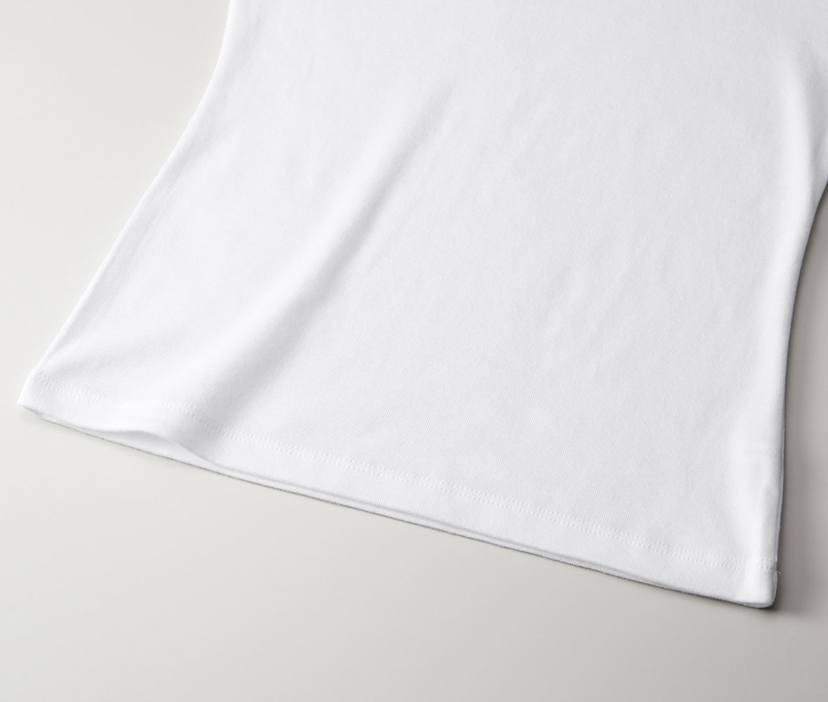 6.2オンス CVC フライス 半袖Tシャツ