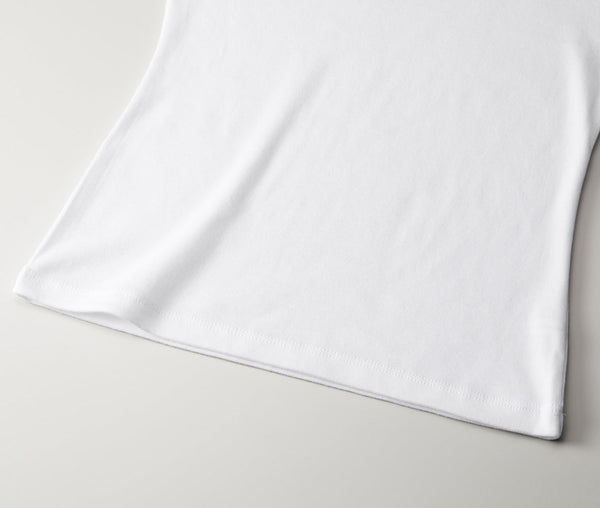 6.2オンス CVC フライス 半袖Tシャツ