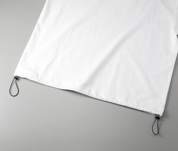 6.5オンス ファインジャージー リラックスフィット Tシャツ（ドローコード裾）