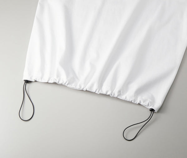 6.5オンス ファインジャージー リラックスフィット Tシャツ（ドローコード裾）