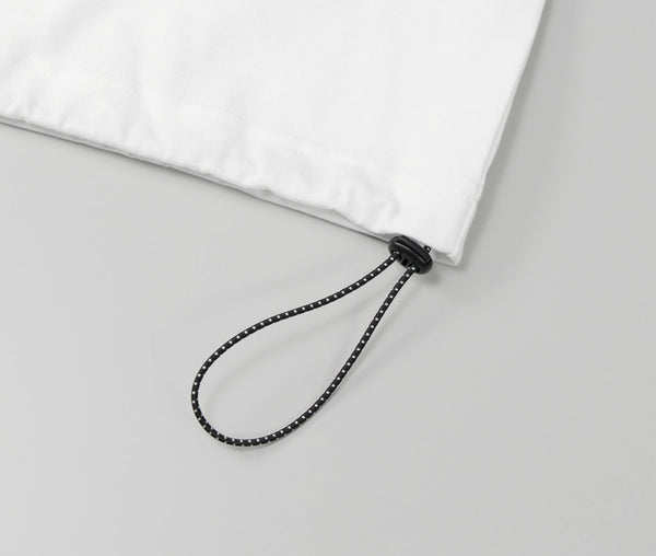 6.5オンス ファインジャージー リラックスフィット Tシャツ（ドローコード裾）