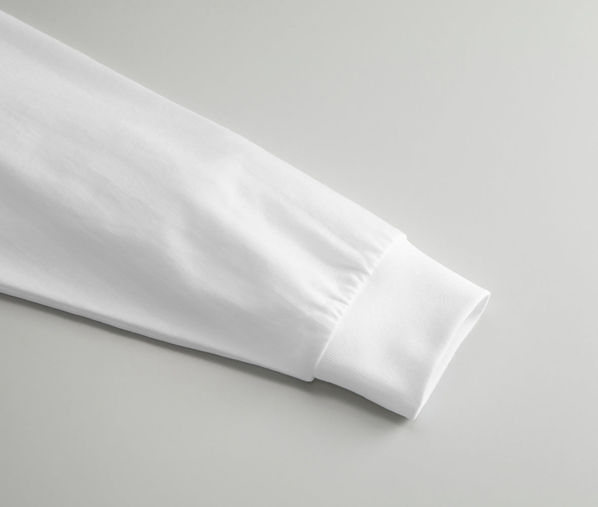 6.5オンス ファインジャージー 長袖Tシャツ（2.1インチリブ）