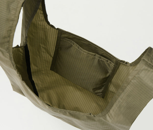ライトナイロン リップストップ パッカブルマルシェバッグ