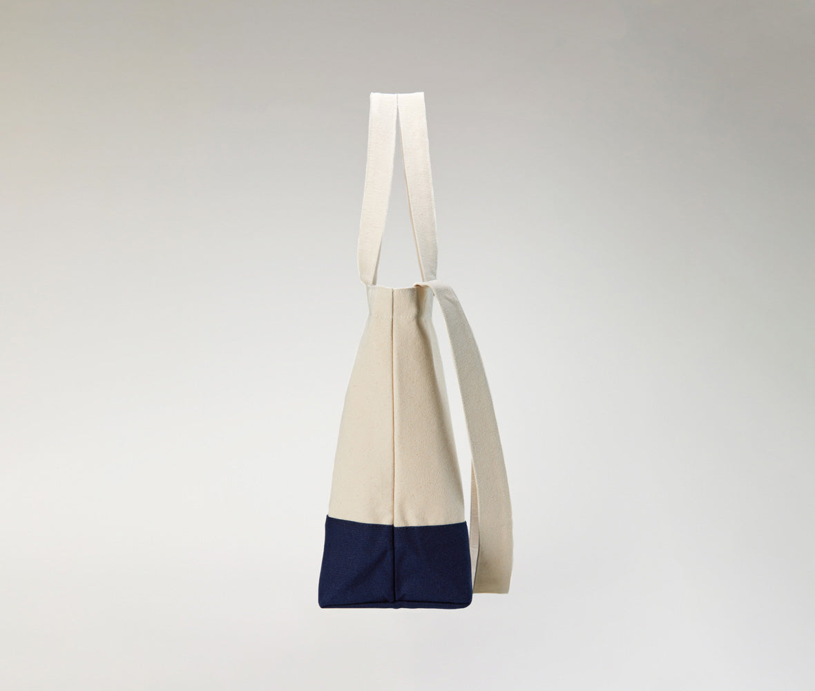 ヘヴィー キャンバス 切り替え デザイン トートバッグ