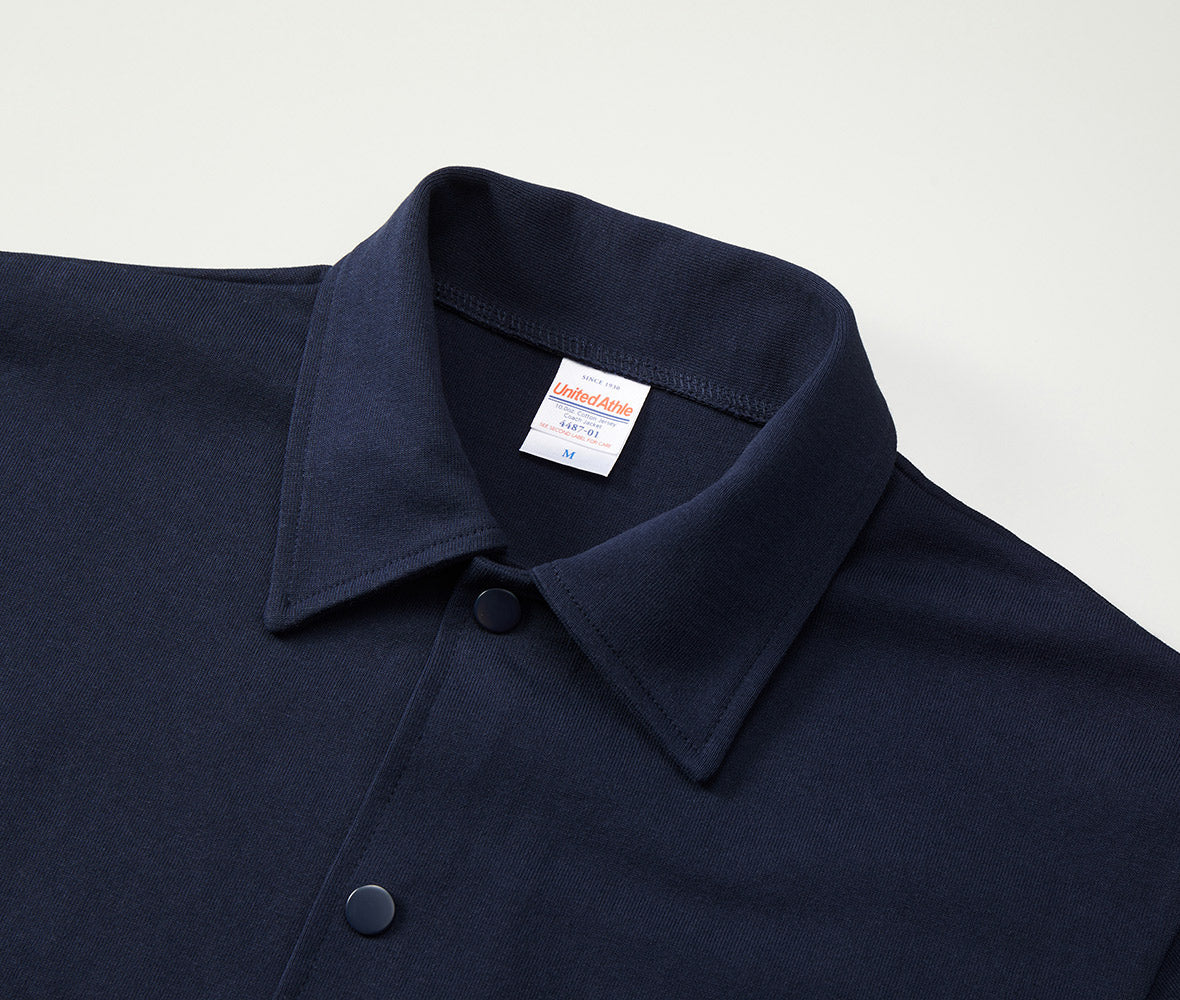 10.0オンス コットンジャージー コーチジャケット（一重）