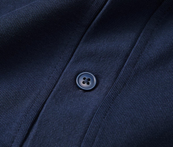 10.0オンス コットンジャージー ルーズシルエット カーディガン