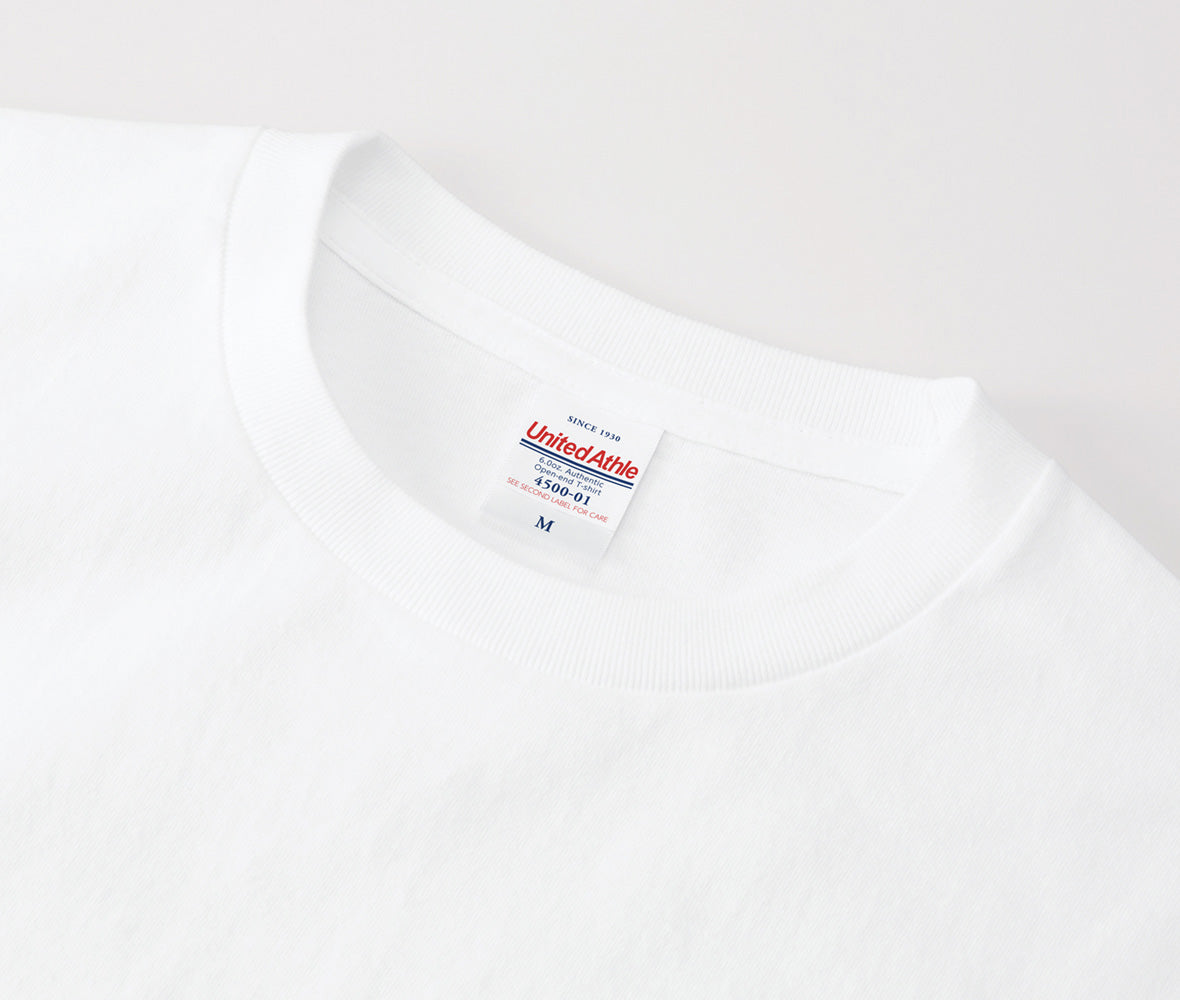 6.0オンス オーセンティック オープンエンド ヘビーウェイト Tシャツ