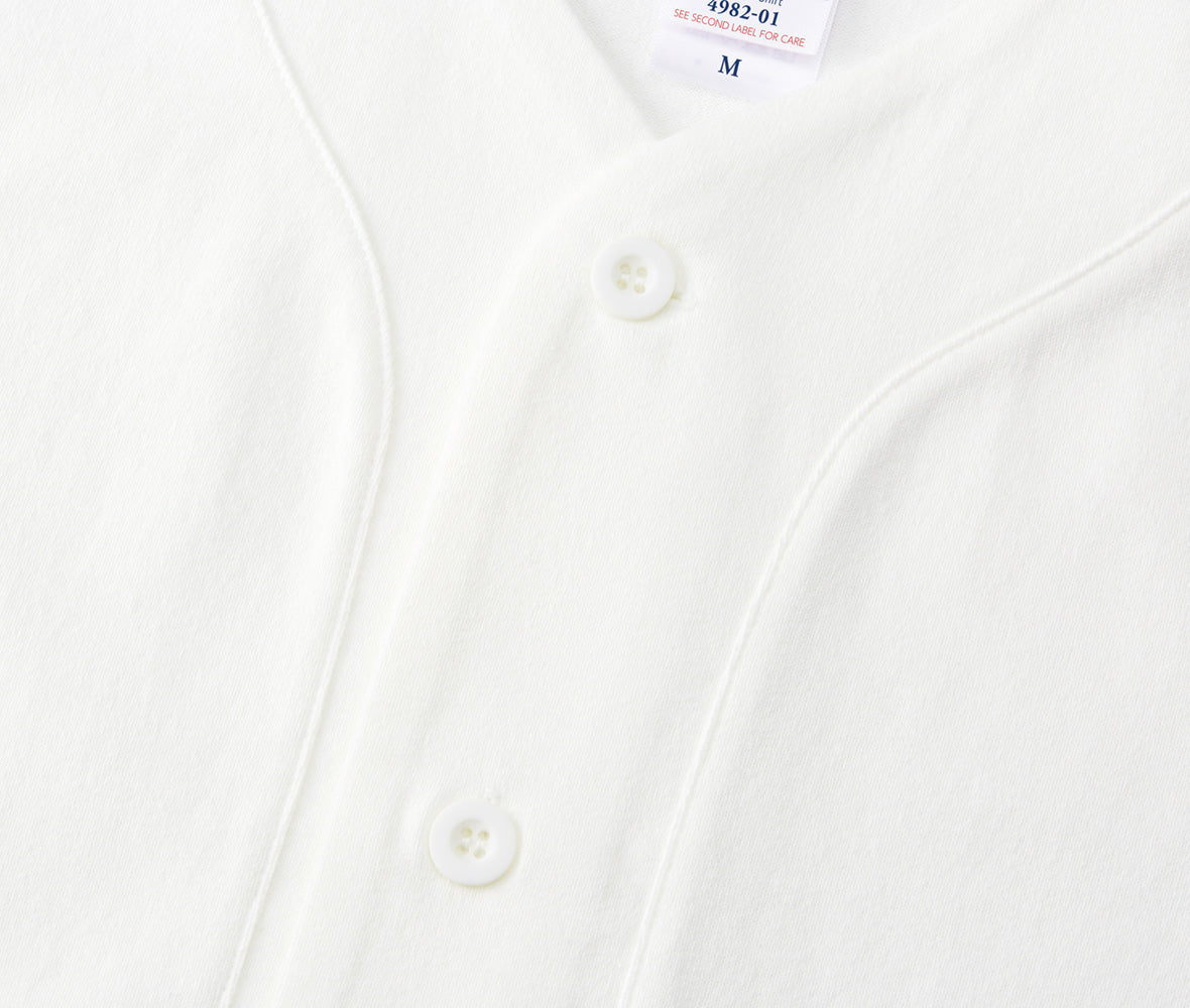 8.5オンス コットン ジャージー ベースボールトップ