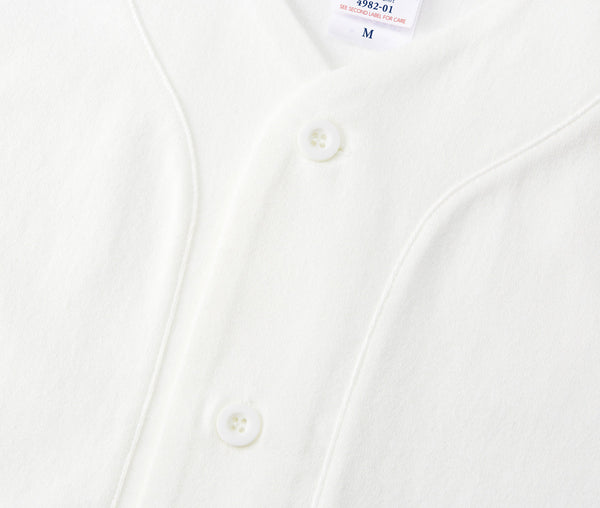 8.5オンス コットン ジャージー ベースボールトップ