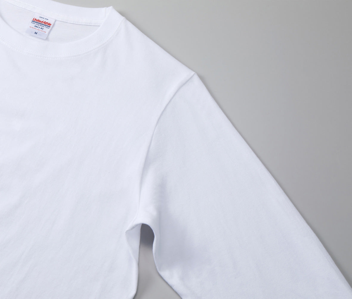 5.6オンス ロングスリーブ Tシャツ（1.6インチ袖リブ）