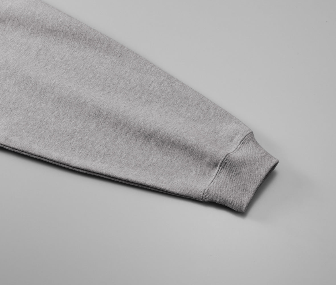 10.0オンス ラグランスリーブ クルーネック スウェット（裏毛パイル）