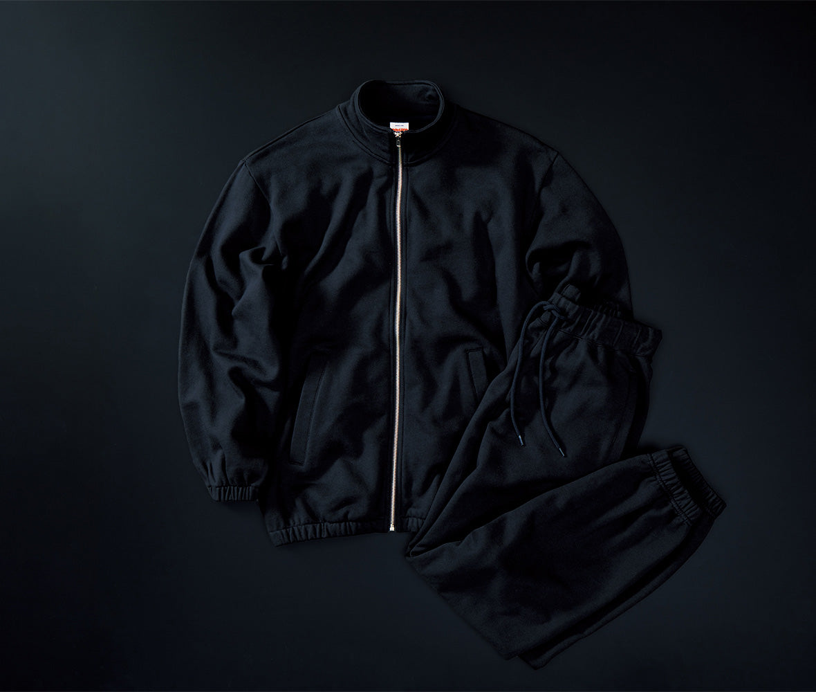 10.0オンス スウェット フルジップ スタンド ジャケット（裏毛パイル）