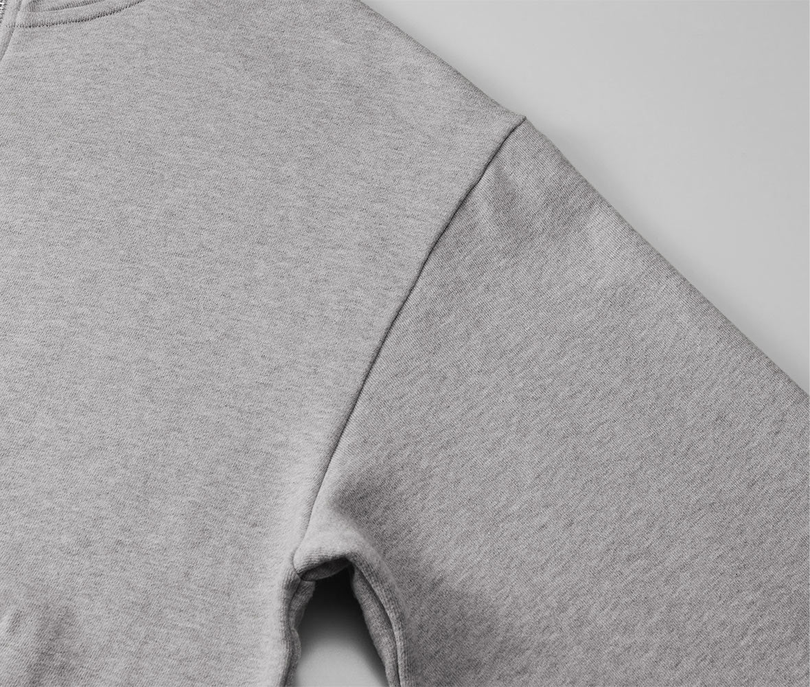 10.0オンス スウェット フルジップ スタンド ジャケット（裏毛パイル）