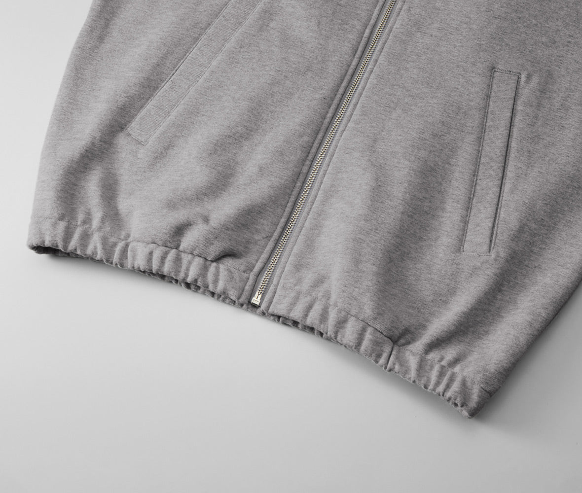 10.0オンス スウェット フルジップ スタンド ジャケット（裏毛パイル）