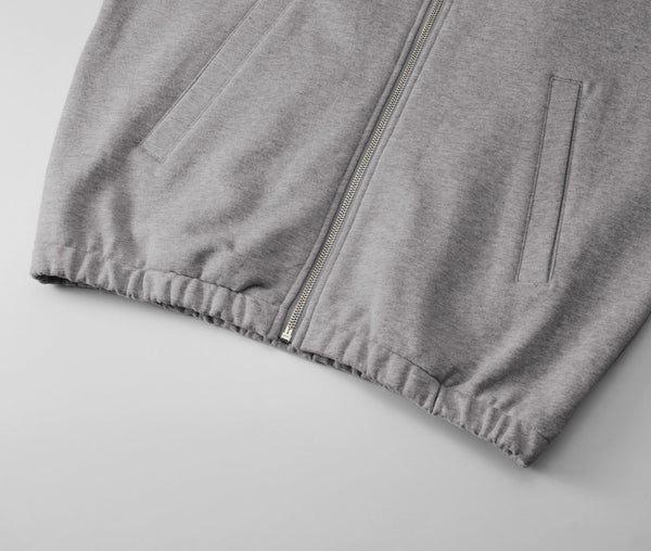 10.0オンス スウェット フルジップ スタンド ジャケット（裏毛パイル）