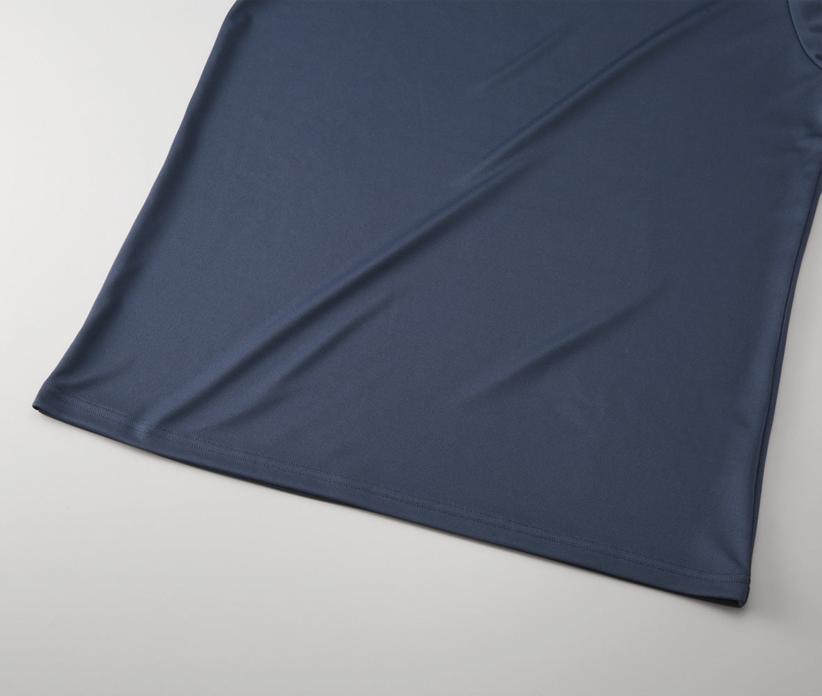 4.4オンス ドライスムース リサイクルポリエステル ノースリーブシャツ