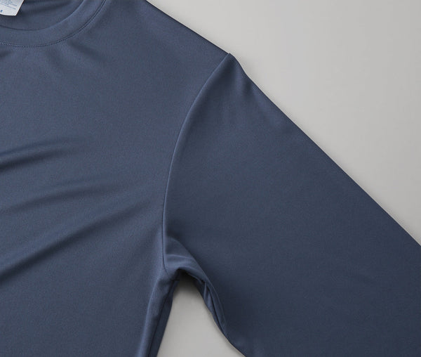 4.4オンス ドライスムース リサイクルポリエステル 長袖Tシャツ