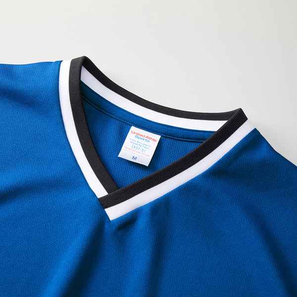 4.1オンス ドライアスレチック ルーズフィット ラインリブ 半袖Tシャツ