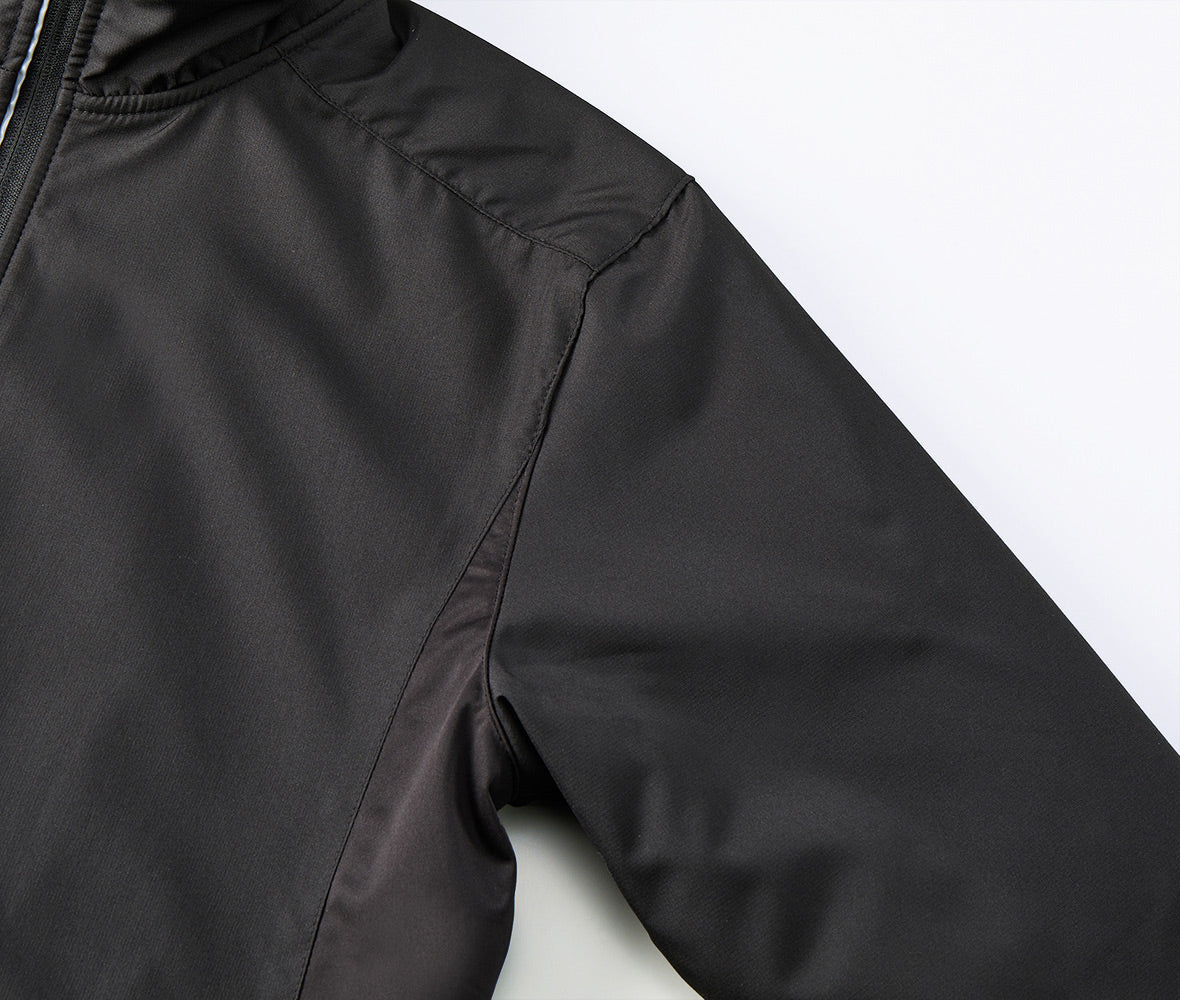 マイクロリップストップ フードイン ジャケット（フリース裏地）