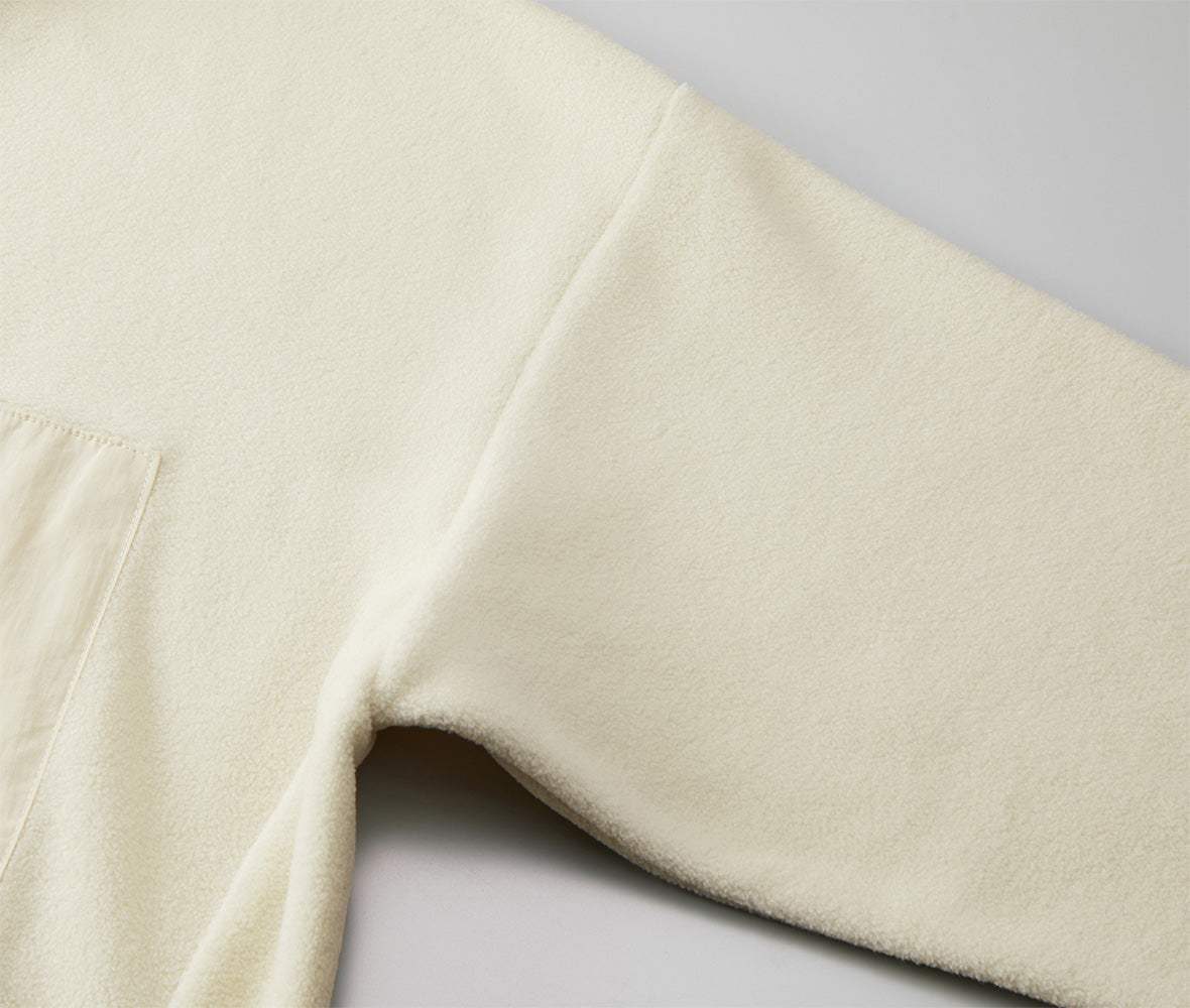 マイクロフリース フルジップ スタンド カラー ジャケット（一重）