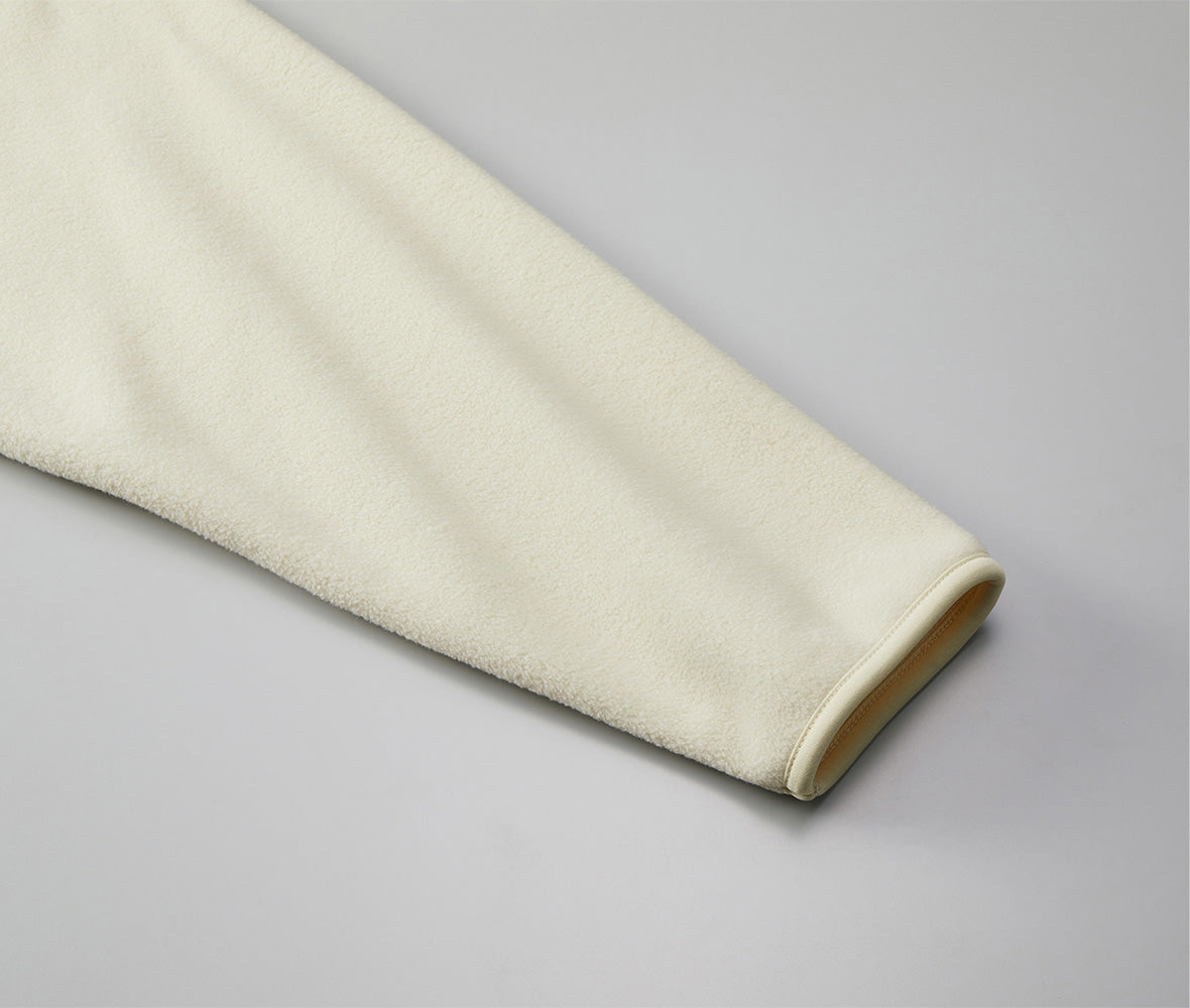 マイクロフリース フルジップ スタンド カラー ジャケット（一重）