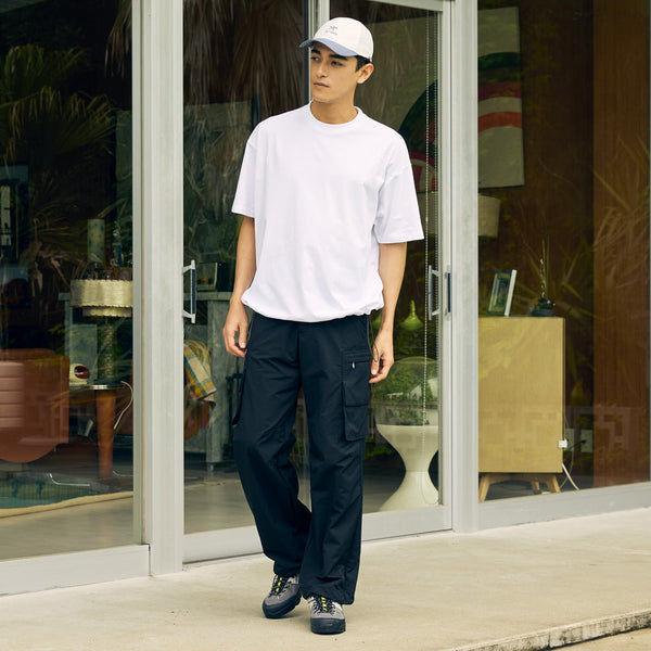 6.5オンス ファインジャージー リラックスフィット Tシャツ（ドローコード裾）