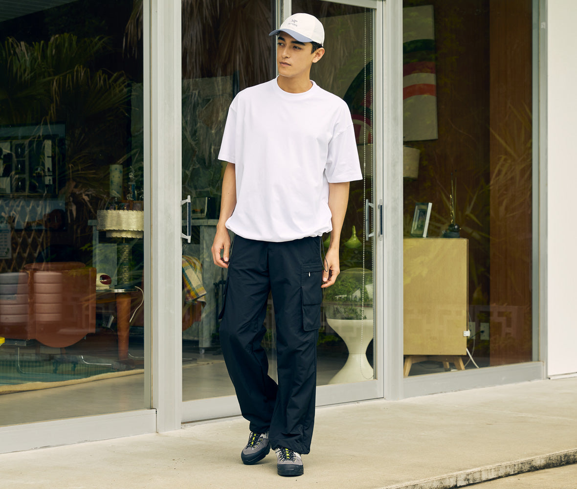 6.5オンス ファインジャージー リラックスフィット Tシャツ（ドローコード裾）