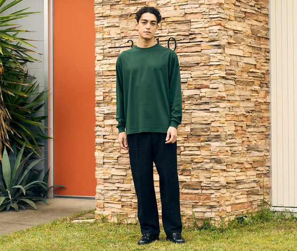 6.5オンス ファインジャージー 長袖Tシャツ（2.1インチリブ）