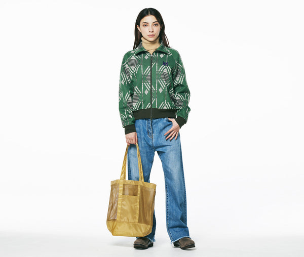 ライトナイロン リップストップ シアーメッシュ トートバッグ