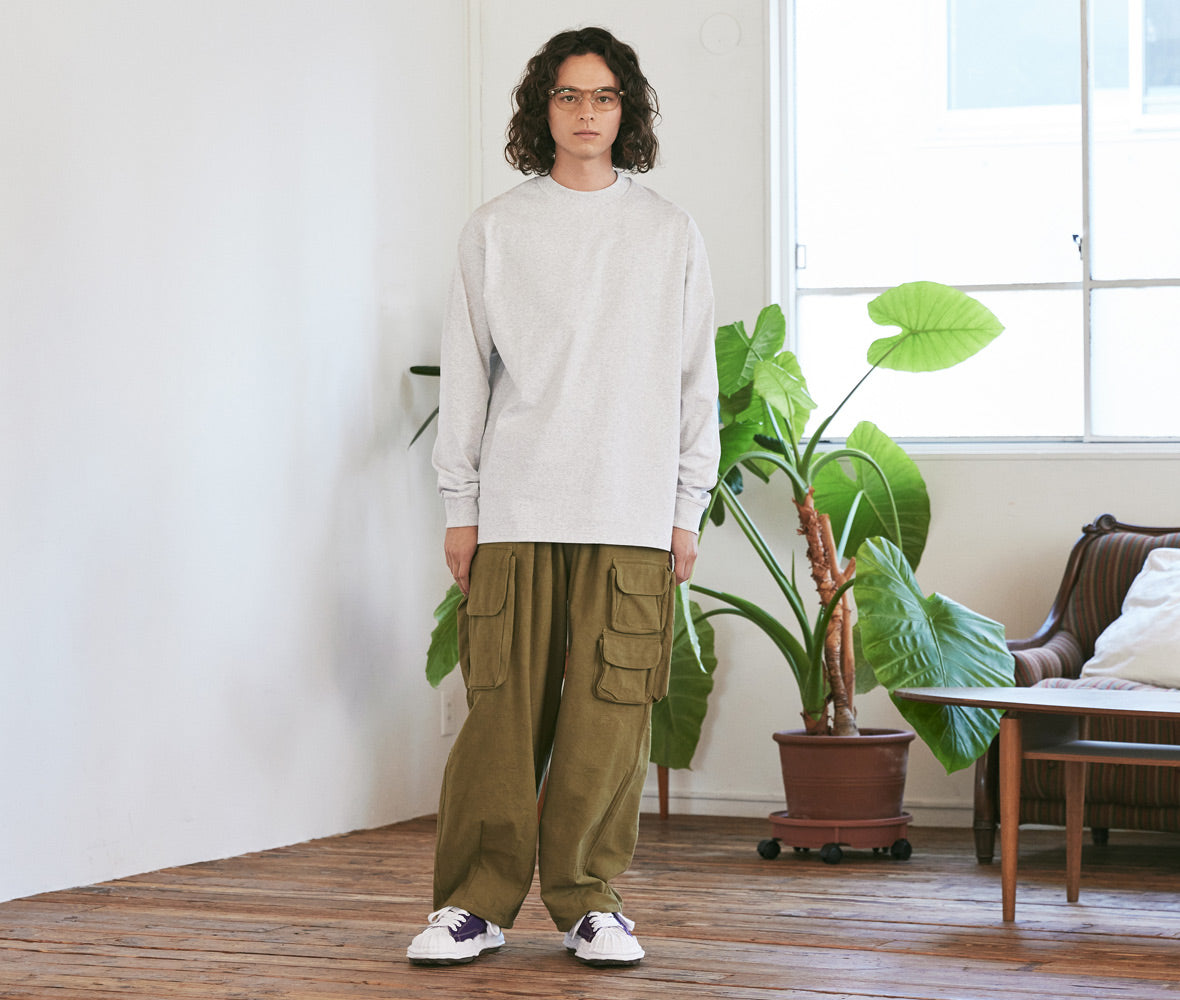 7.1オンス オープンエンド ラギッド ロングスリーブ Tシャツ（2.1インチ袖リブ）