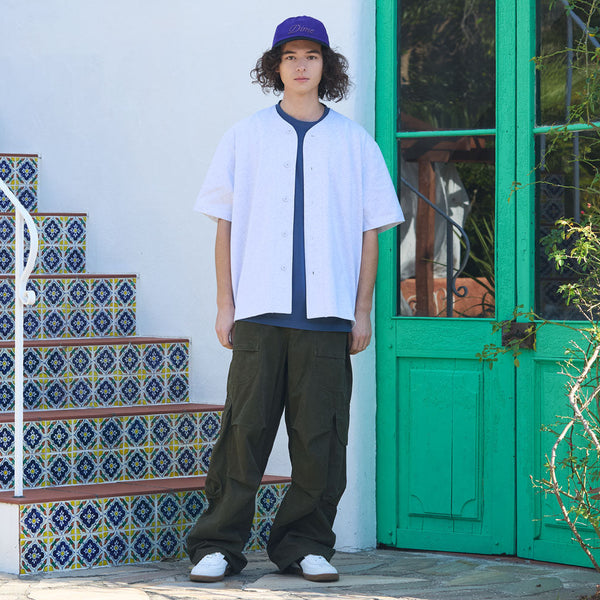 8.5オンス コットン ジャージー ベースボールトップ