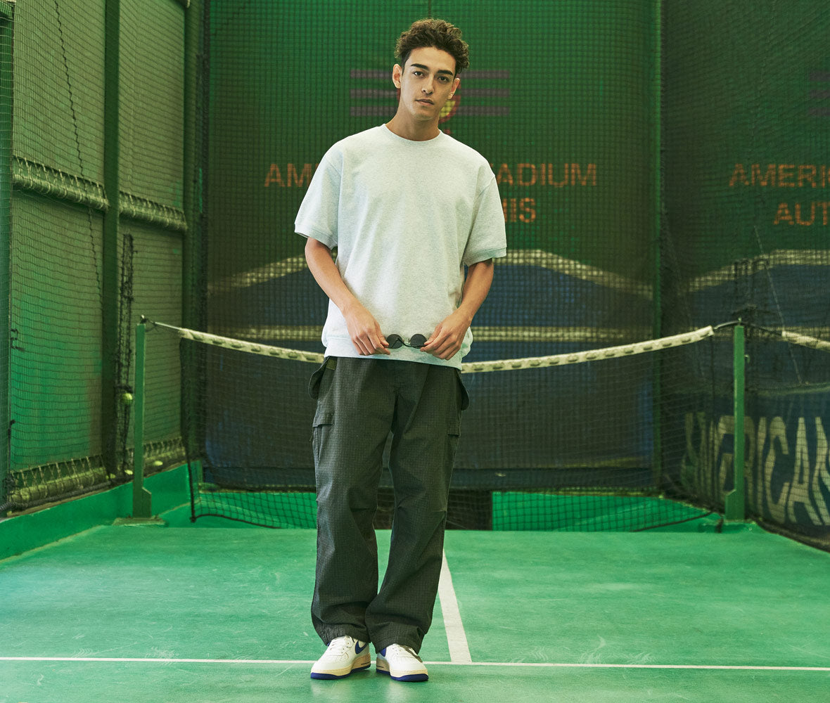 8.2オンス ショートスリーブ スウェットシャツ（裏パイル）