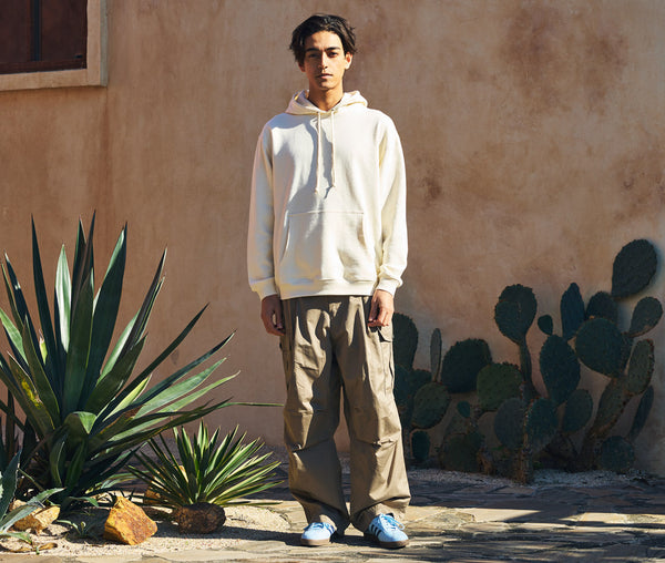 8.8オンス オーセンティック パイルスウェット プルオーバーパーカ（裏パイル）