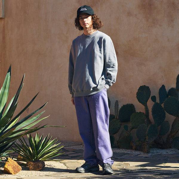 8.8オンス オーセンティック パイル クルーネック スウェットシャツ（裏パイル）