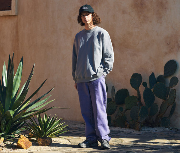 8.8オンス オーセンティック パイル クルーネック スウェットシャツ（裏パイル）