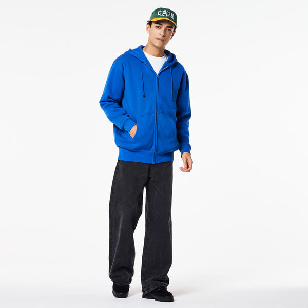 10.0オンス T/C 裏起毛 スウェット フルジップ パーカ