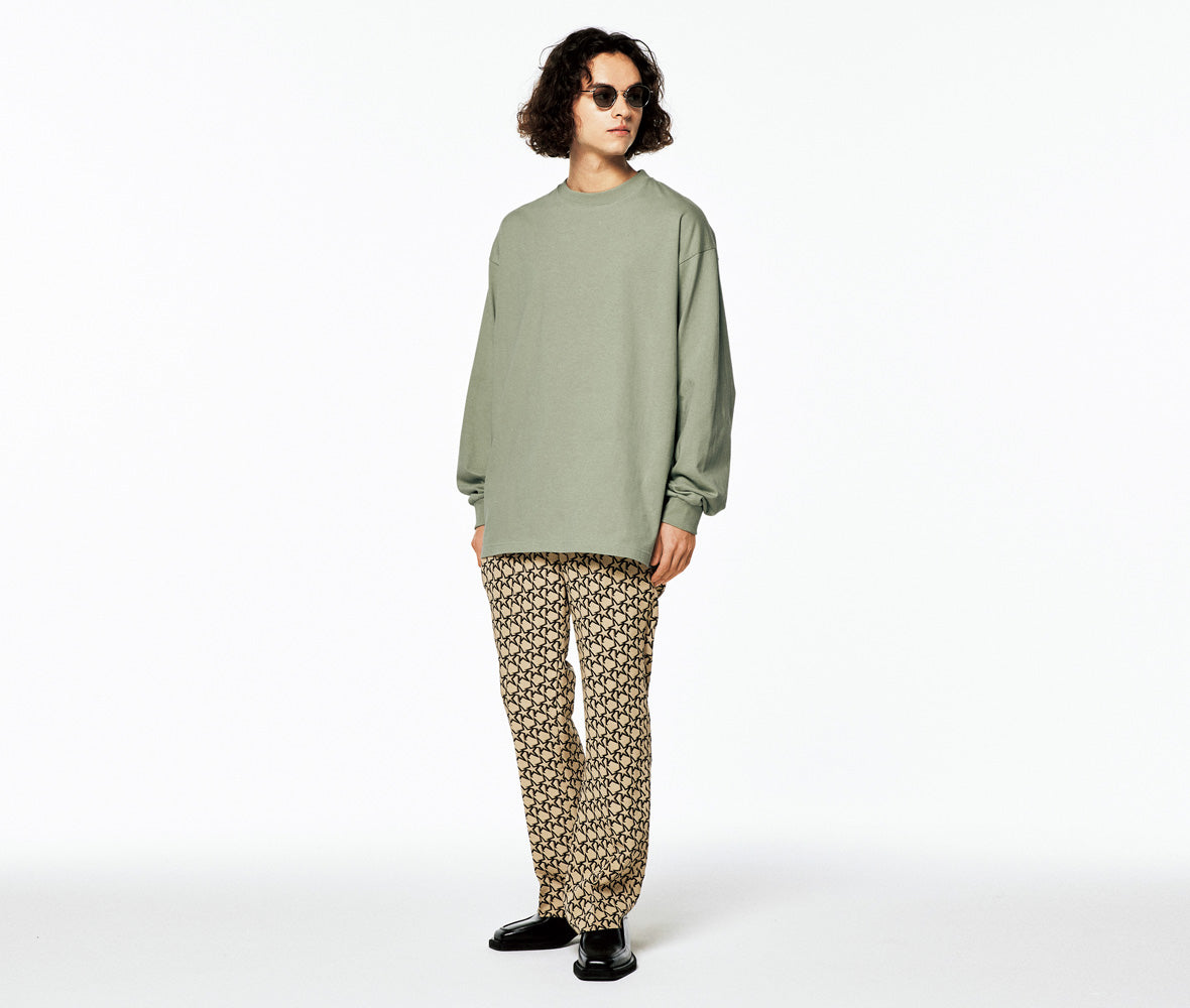 6.2オンス プレミアム ロングスリーブ Tシャツ（2.1インチ幅リブ）