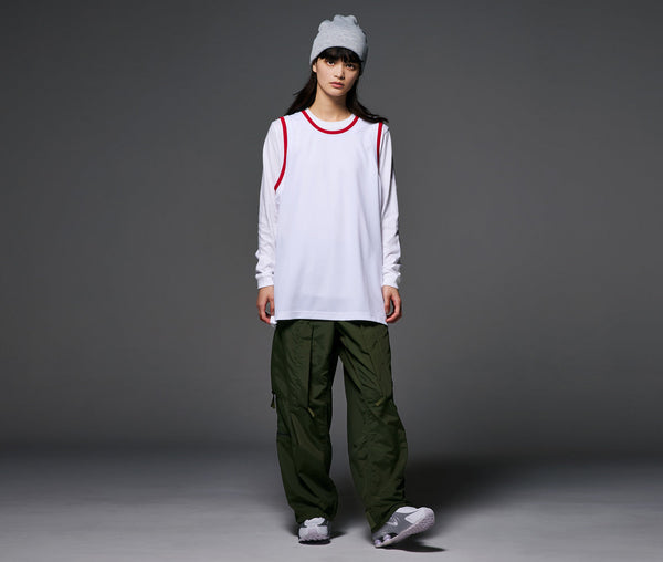 4.1オンス ドライアスレチック ルーズフィット バスケシャツ