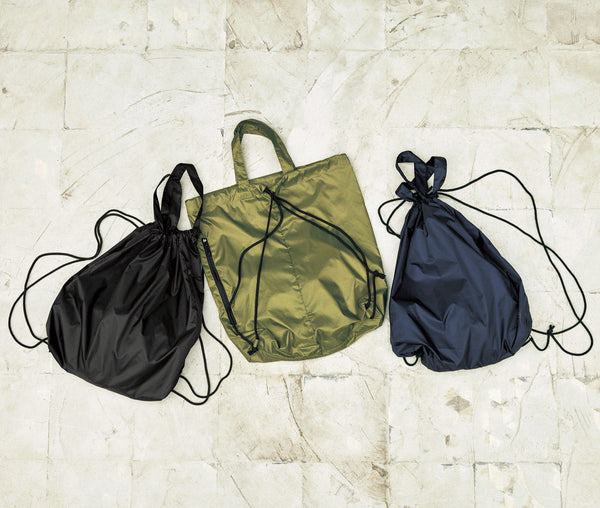 ライトナイロン リップストップ ジムバッグ
