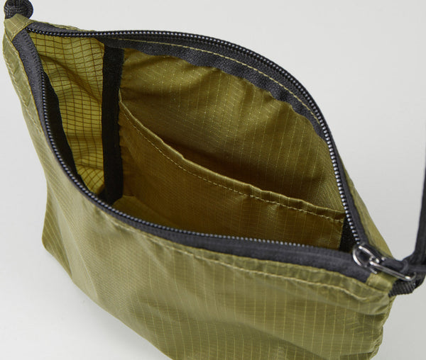ライトナイロン リップストップ ショルダーサコッシュ