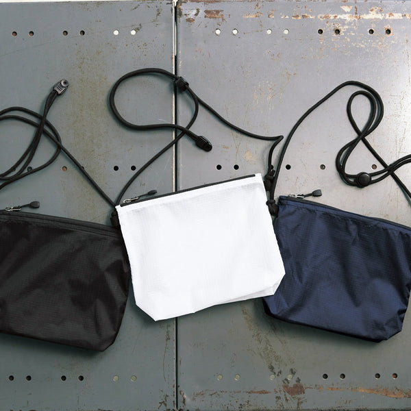 ライトナイロン リップストップ ショルダーサコッシュ