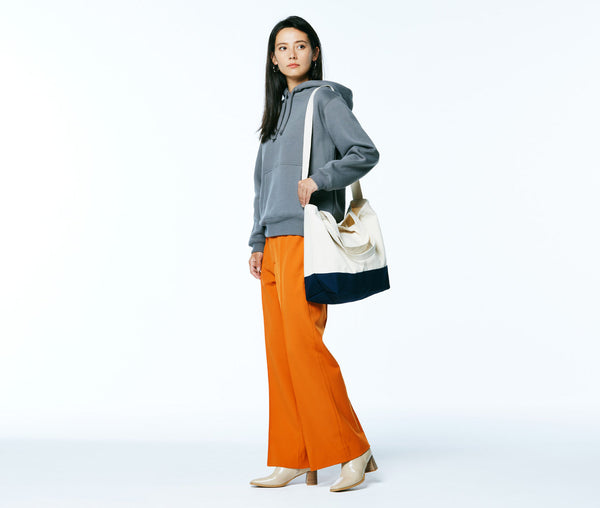 ヘヴィー キャンバス 切り替え デザイン トートバッグ