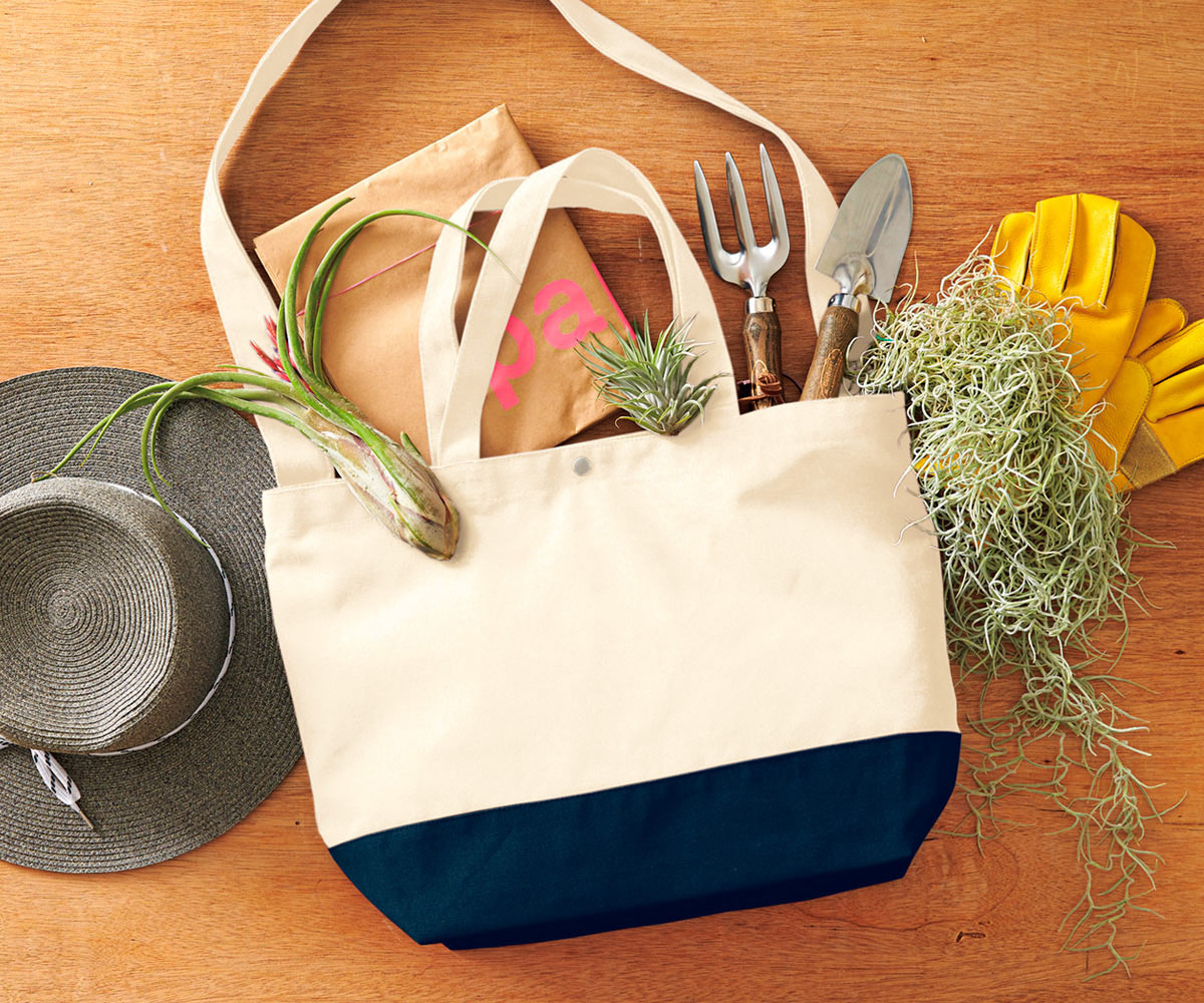 ヘヴィー キャンバス 切り替え デザイン トートバッグ