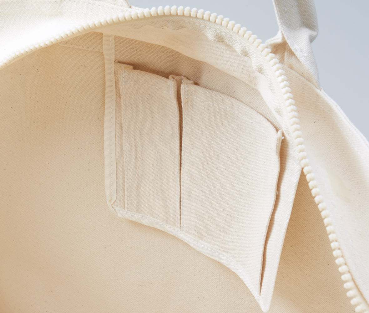 ヘヴィー キャンバス ファスナートートバッグ