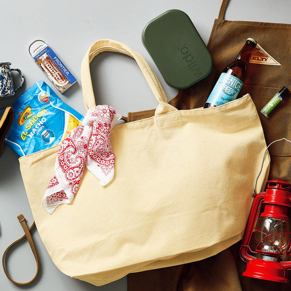 ヘヴィー キャンバス ファスナートートバッグ