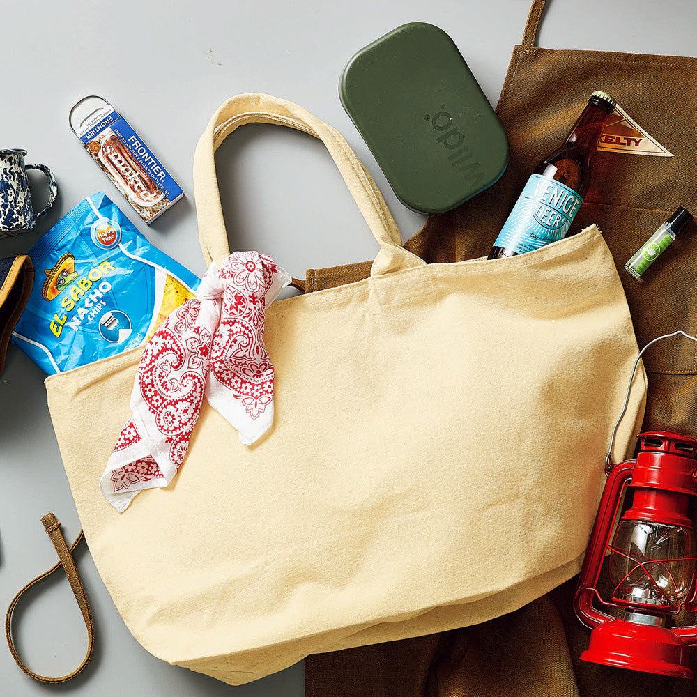 ヘヴィー キャンバス ファスナートートバッグ