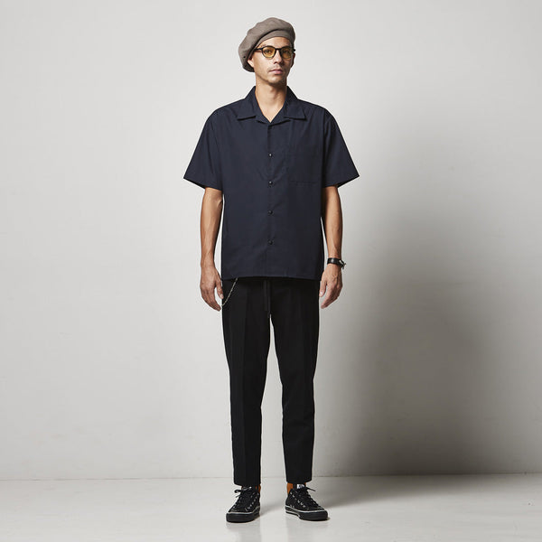 T/C オープンカラー 半袖シャツ