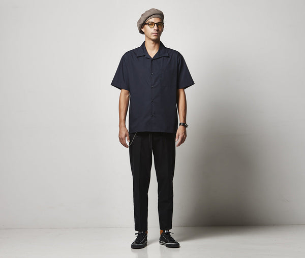 T/C オープンカラー 半袖シャツ