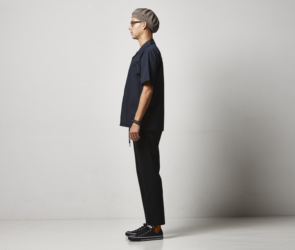 T/C オープンカラー 半袖シャツ