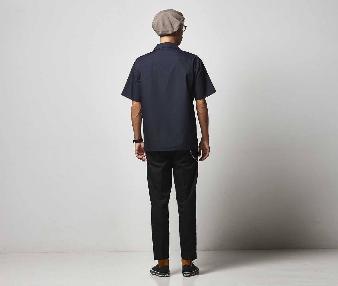 T/C オープンカラー 半袖シャツ